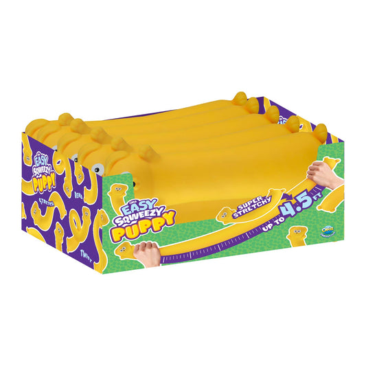 PRE-ORDER- Orb Easy Sqweezy Stretchy Dog | Viral | Yellow - The Sensory