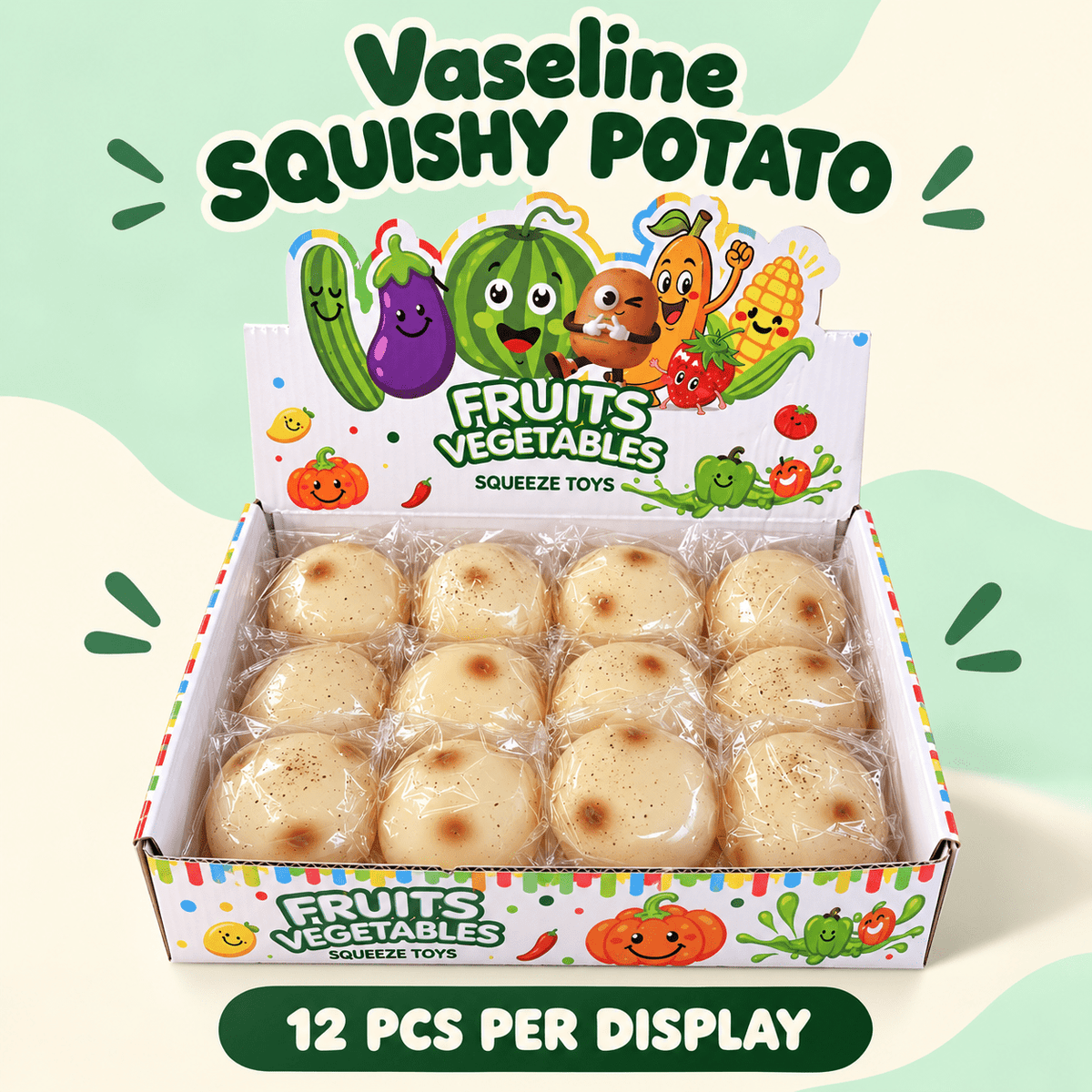 Vaseline Squishy Potato (Ultra Soft “Oil Squish”) - The Sensory
