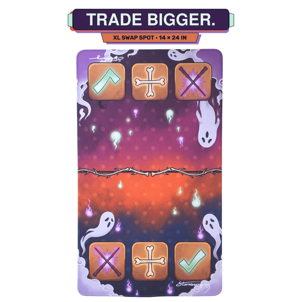 XL Swap Spot Haunted Hollow Squishy Trade Mat - 14x24 - The Sensory