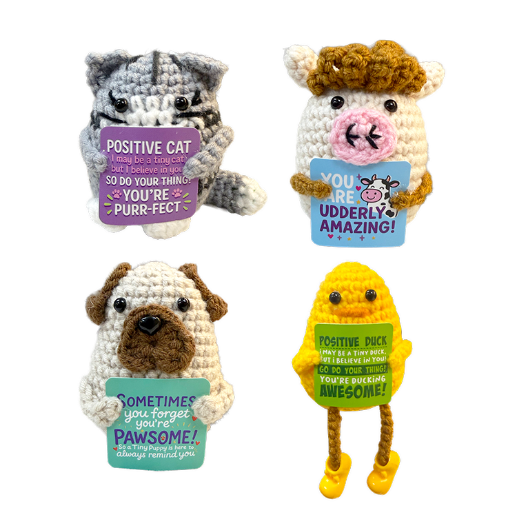 Emotional Support Crochet Plush Pals - The Sensory