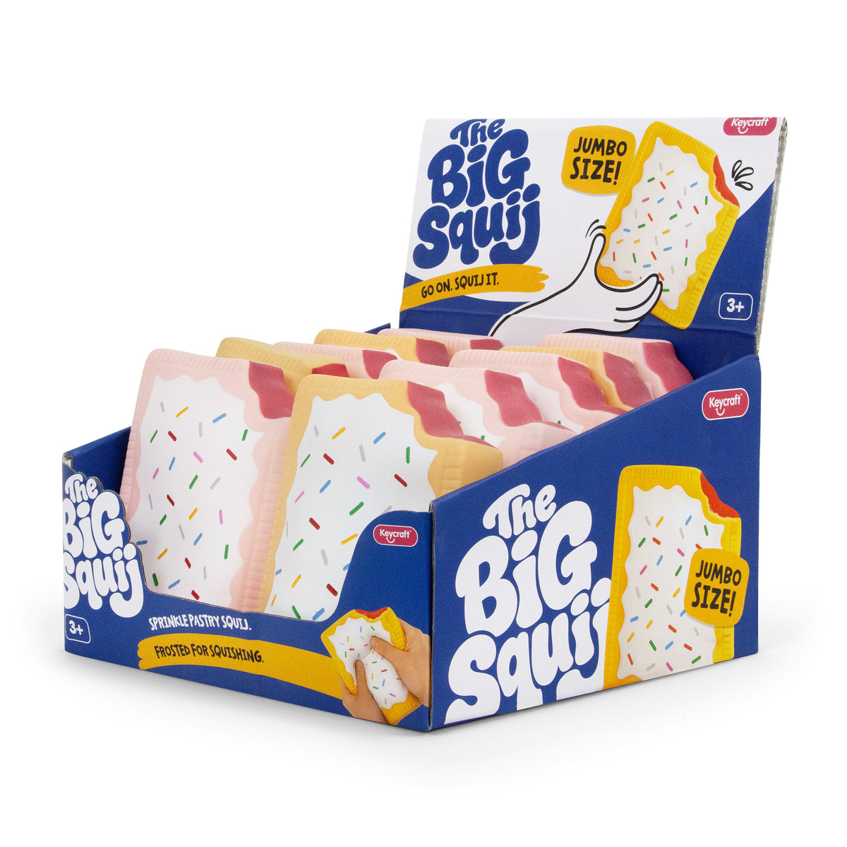 The Big Squij Pastry jumbo slow rise squishy toy