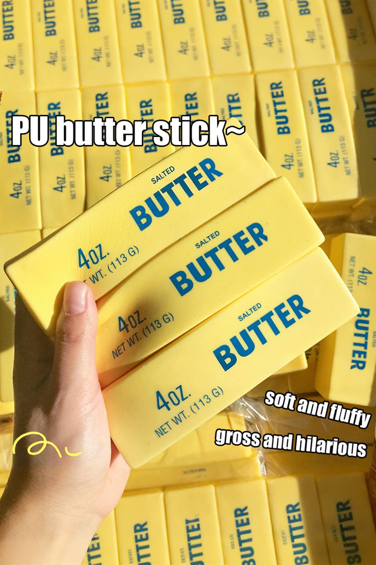 Butter Stick Stress Relief Squishy - The Sensory