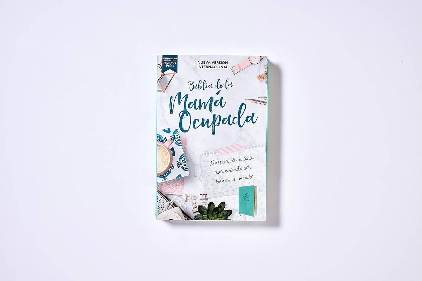 Busy Mom Devotional Bible NVI Turquoise