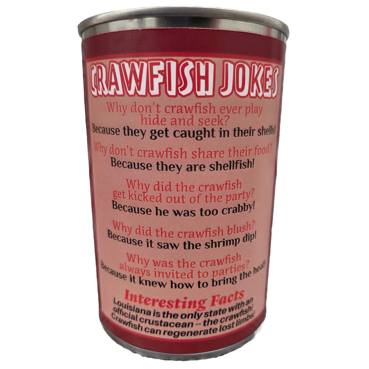 Crawfish In A Can | Pop Top Plushy