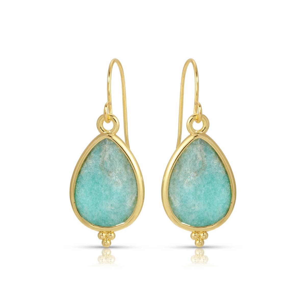 Teardrop Stone Earrings - The Sensory