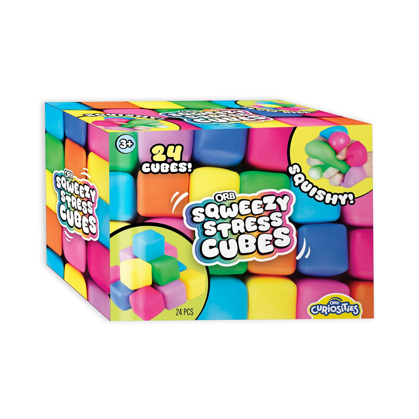 Orb Sqwueezy Stress Cubes