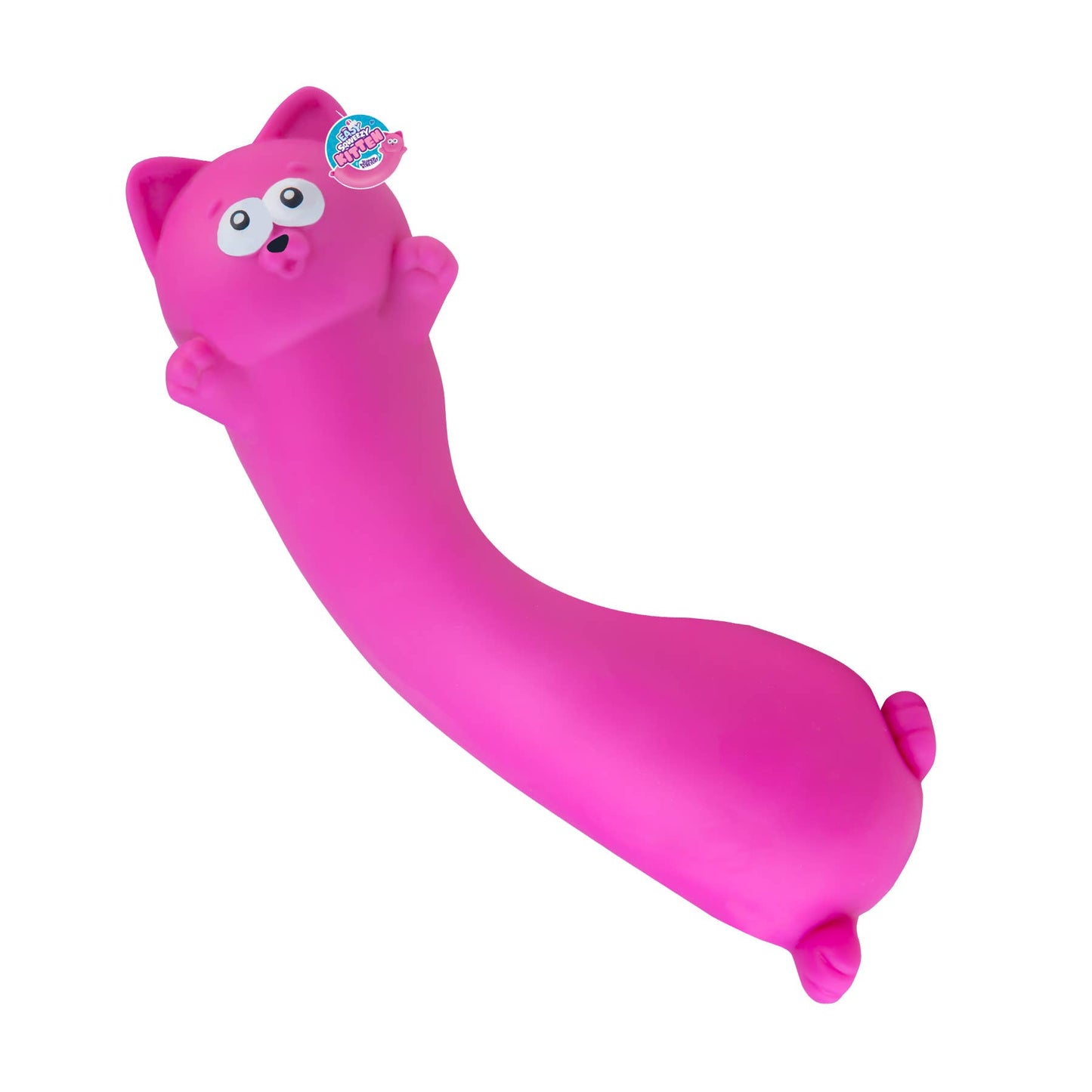 PRE-ORDER- Easy Sqweezy Stretchy Pets Cat | Viral | Pink