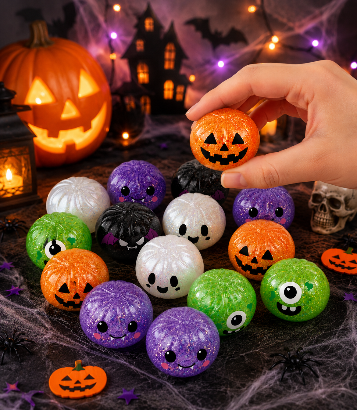 Petite Spooky Halloween Squishy Dumpling | Fun Doh - The Sensory