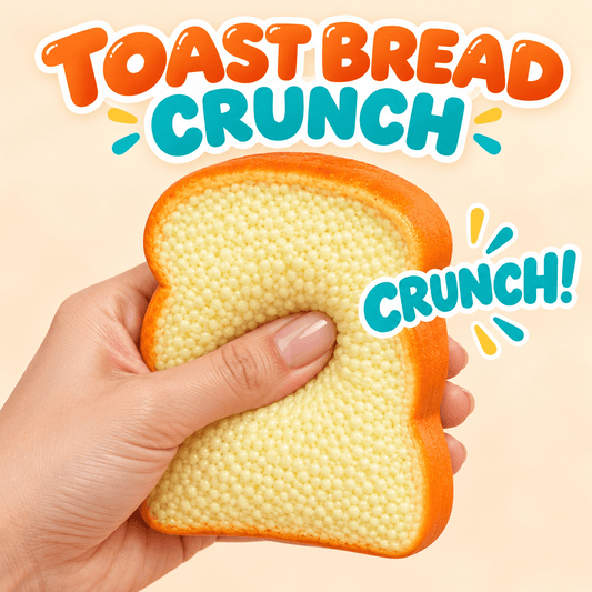 Toast Day “Toast Bread Crunch” ASMR Squishy - The Sensory