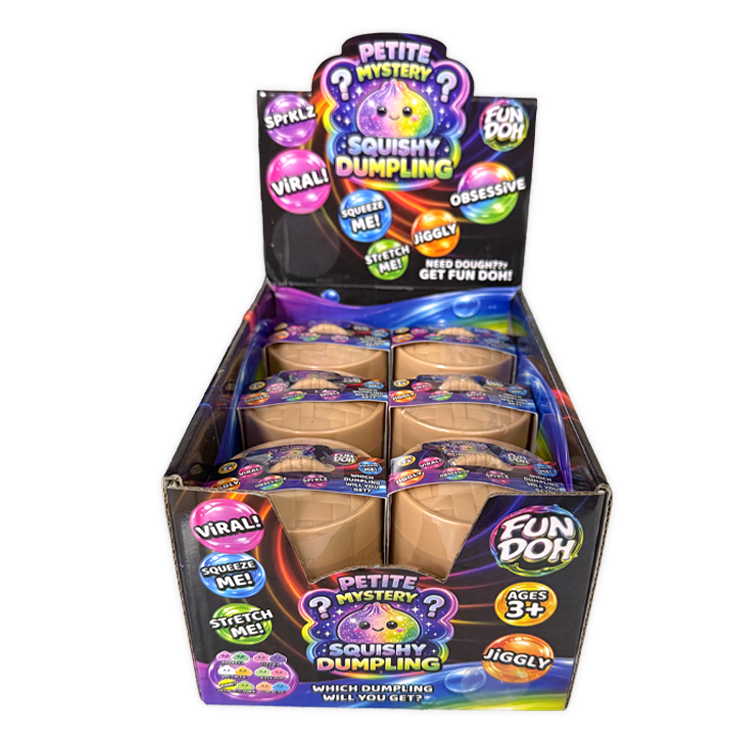 Tiny Dumpling, Big Mood: FunDoh Squishy Mystery Toy 2.5 Inch