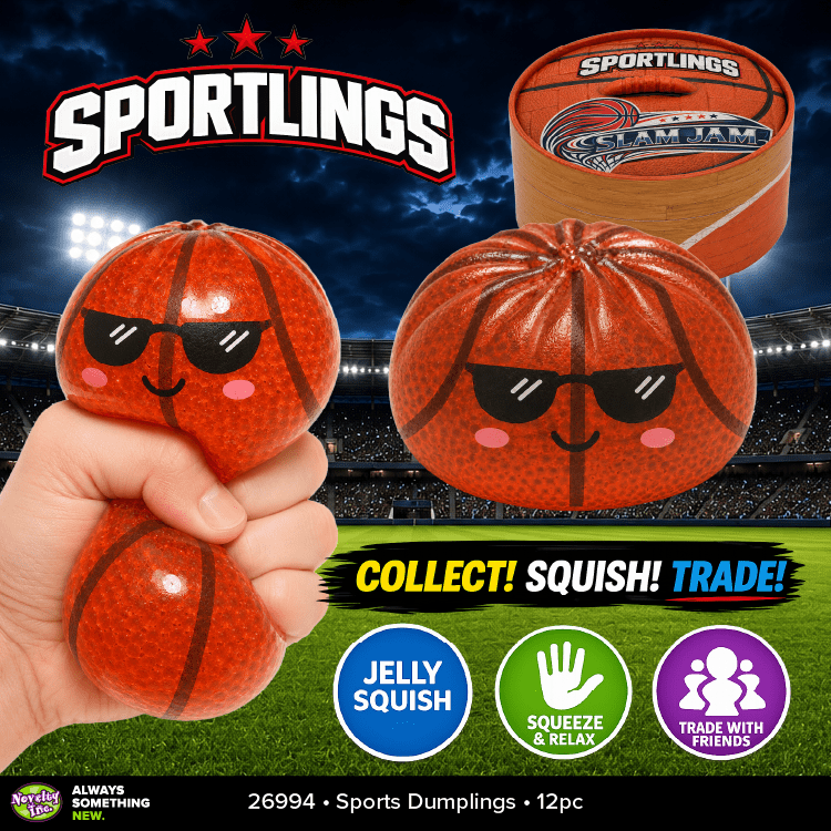 Fun Doh Sports Dumpling Squishy - The Sensory