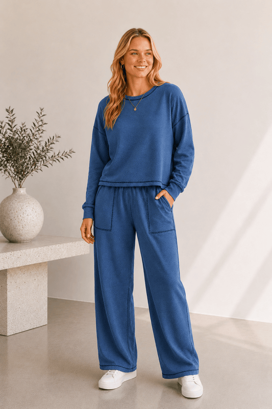 Long Sleeve Pullover & Matching Pants Set Fall - The Sensory