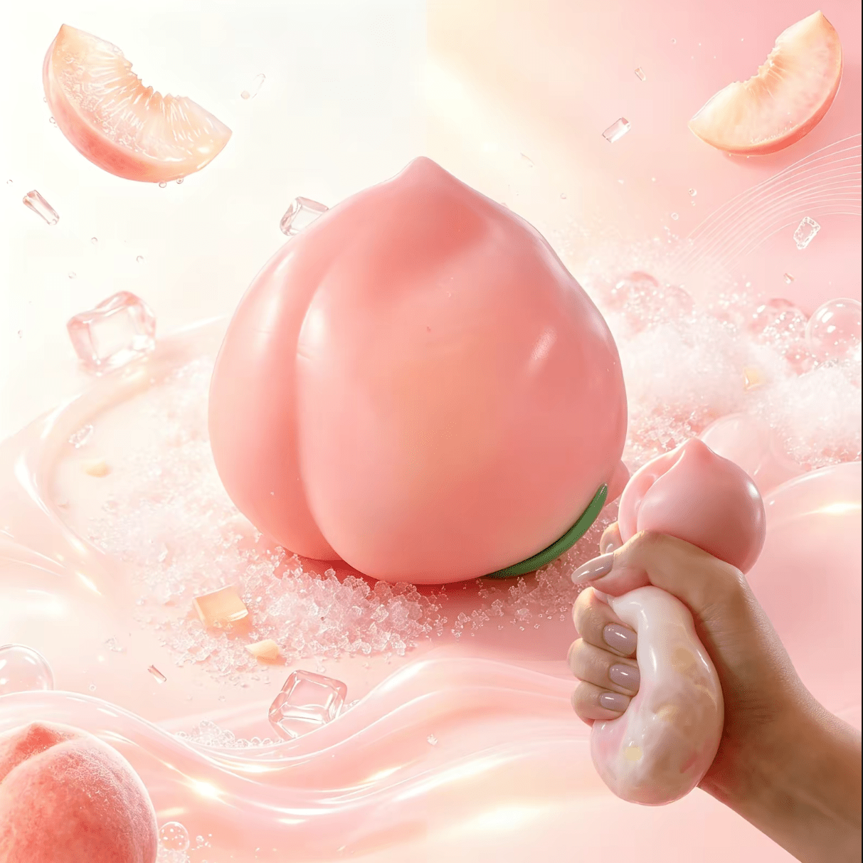 Crunchy Peach™ ASMR Squishy - The Sensory