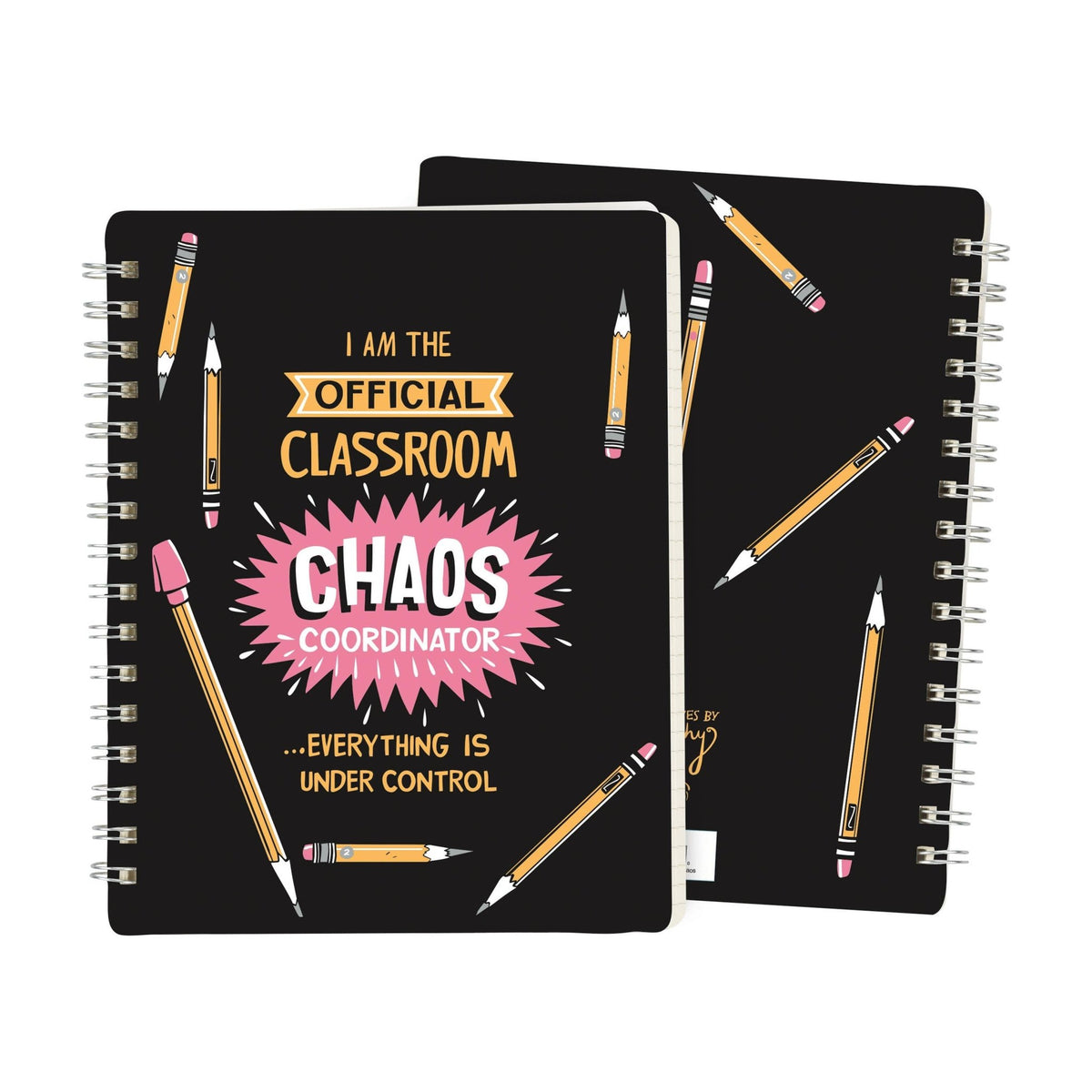 Classroom Chaos Coordinator Spiral Notebook | Teacher Gift - The Sensory