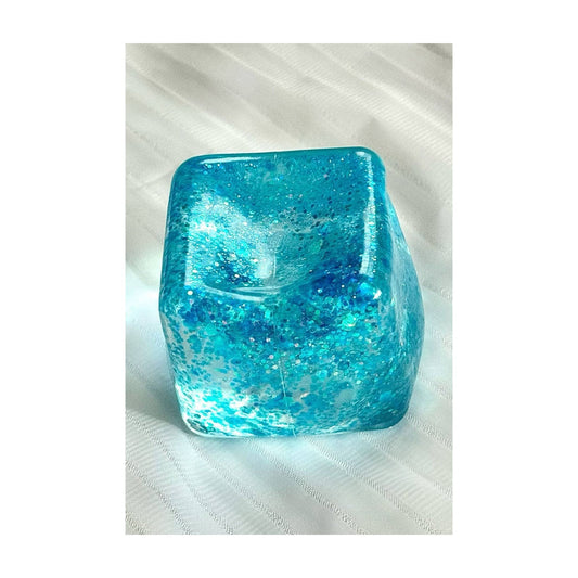 Glitter Shell Squish Ball - The Sensory