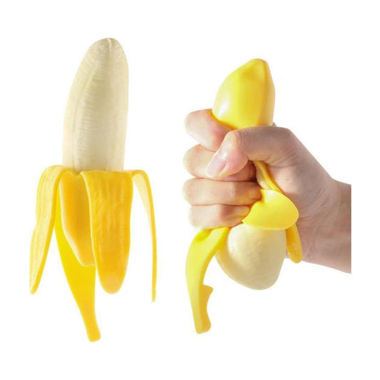 Peelable Banana Squishy Stress Toy - The Sensory