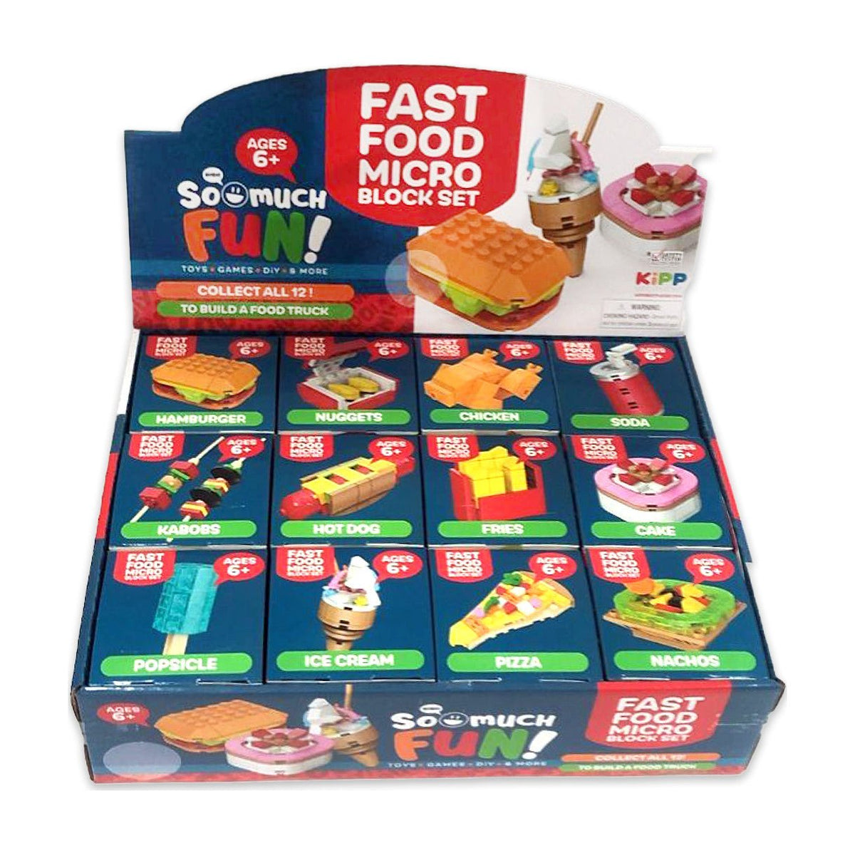Micro Block Fast Food Set: Rush Hour Burger - The Sensory