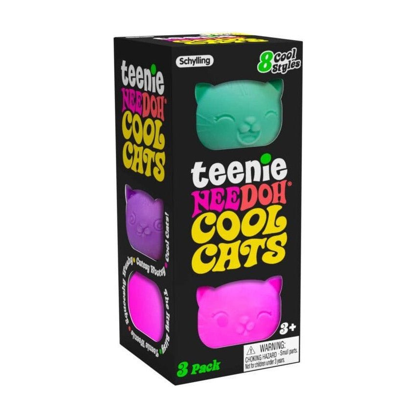 NeeDoh Cool Cats Teenie | Authentic - The Sensory