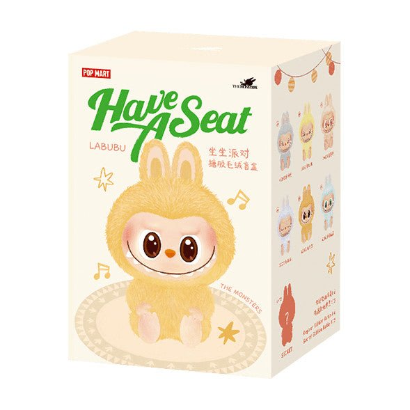 POP MART Have a Seat Vinyl Plush Figure Blind Box | Authentic - The Sensory