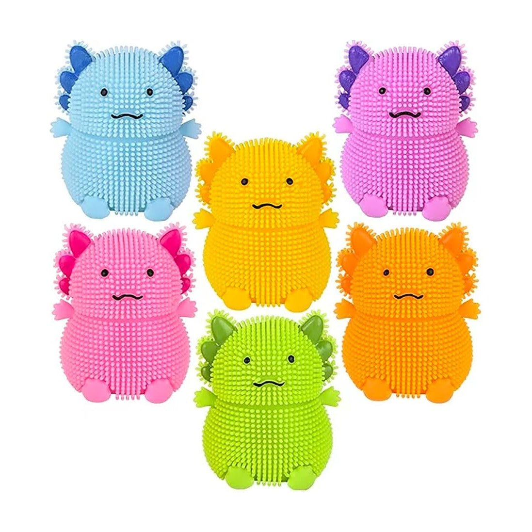 Puffer Axolotl Squishy | Large - The Sensory
