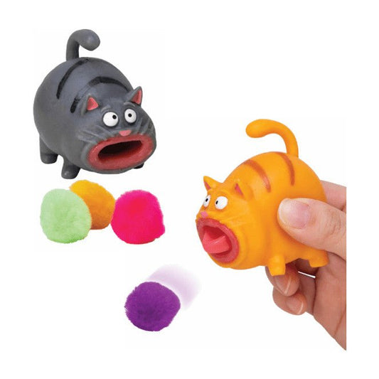 Hairball Squeeze Popping Kitty - The Sensory