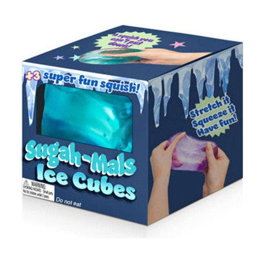 Sugah-mals™ Ice Cube Sugar Squishy Stress Ball, Assorted Colors - The Sensory