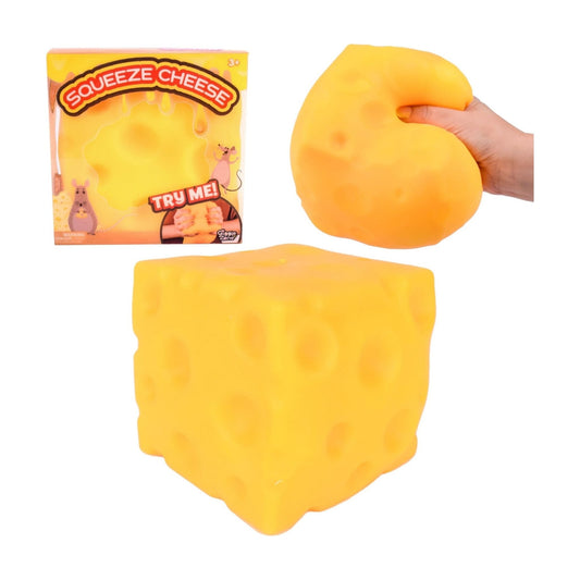 Giggle Zone Squeeze Cheese Jumbo Squishy - The Sensory