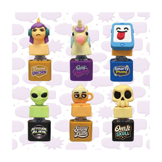 Sass Me Keyboard Fidget Keychain Toy Variety - 12/Display - The Sensory