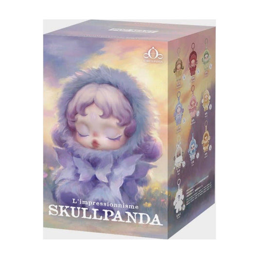 POP MART SkullPanda L'impressionnisme Plush Doll Pendant | Authentic - The Sensory