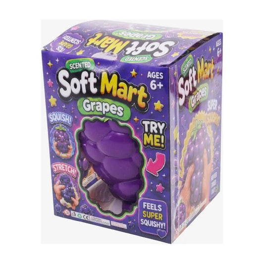 Soft Mart Scented Jumbo Grape Squishy - The Sensory