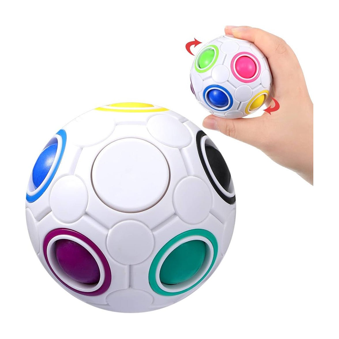 Rainbow Ball Fidget Toy - The Sensory