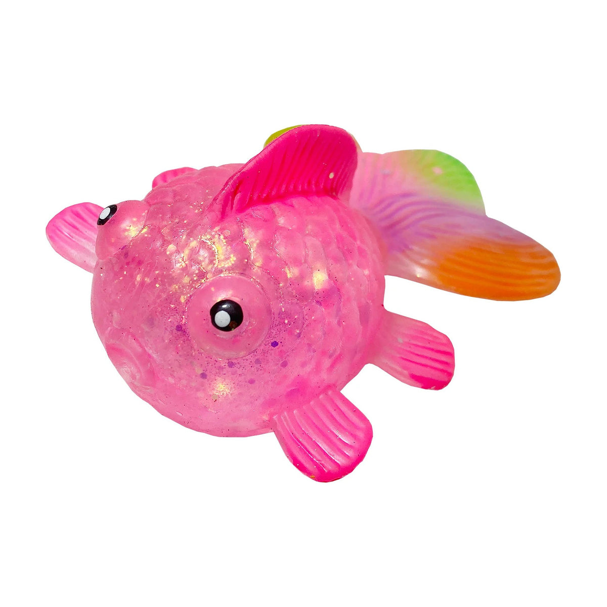 Goldfish Glitter Maltose Squishy - The Sensory