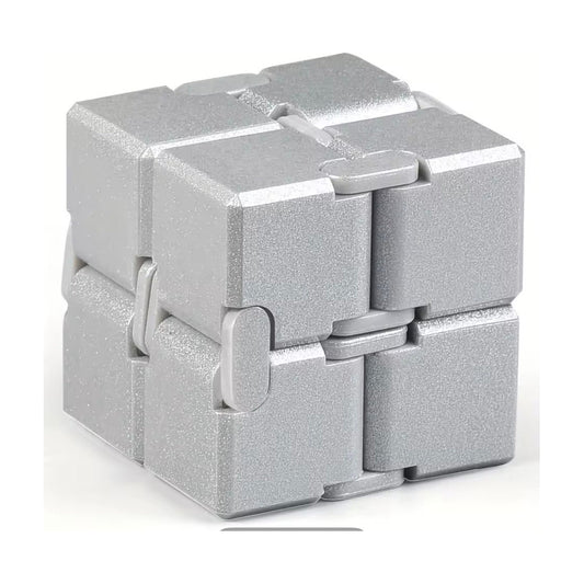 Chrome Fidget Cube - The Sensory