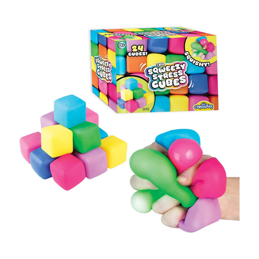 Orb Sqwueezy Stress Cubes - The Sensory