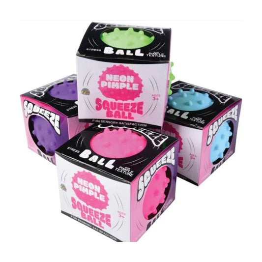 Neon Pimple Squeeze Ball - The Sensory