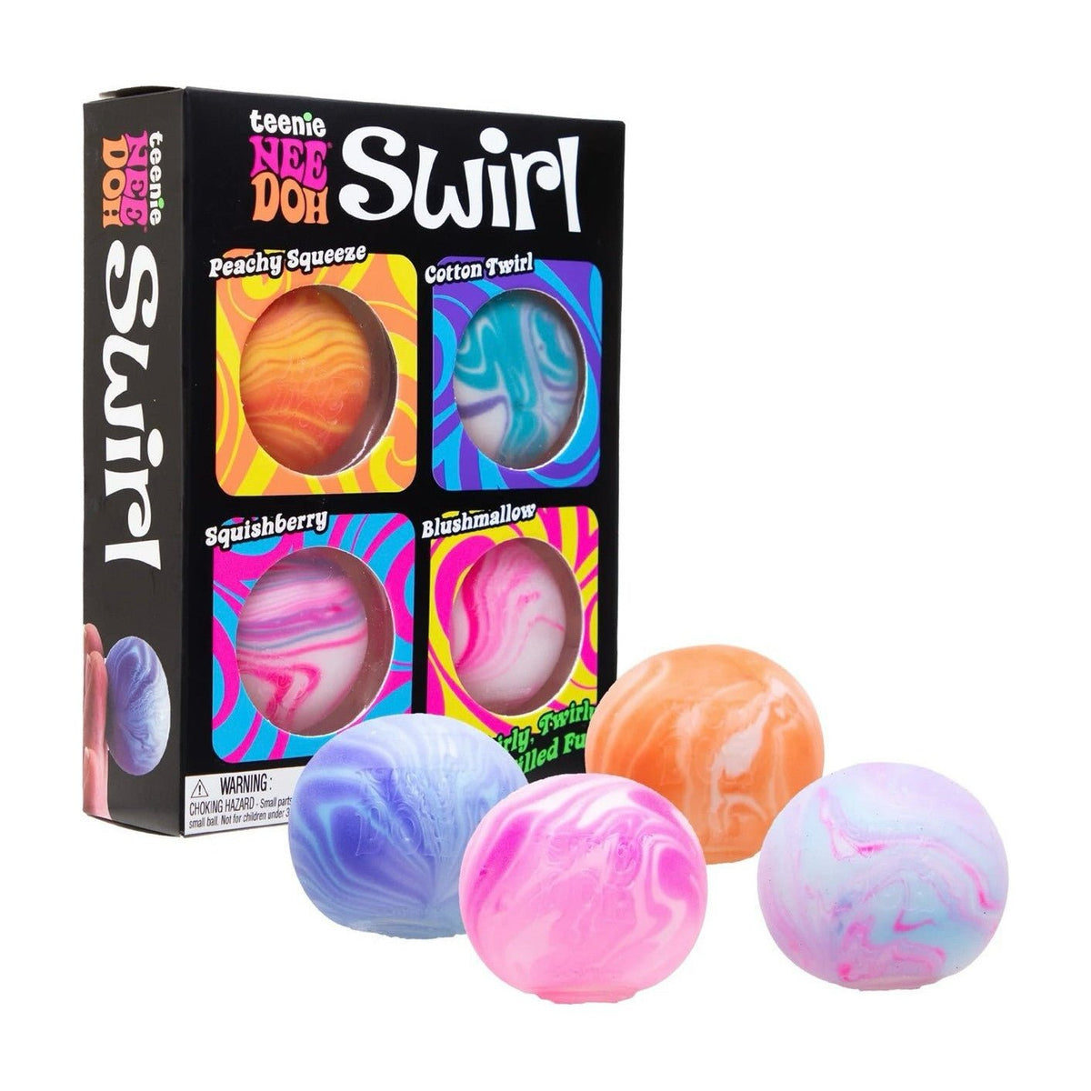 Teenie NeeDoh Swirl 4pk | Authentic - The Sensory