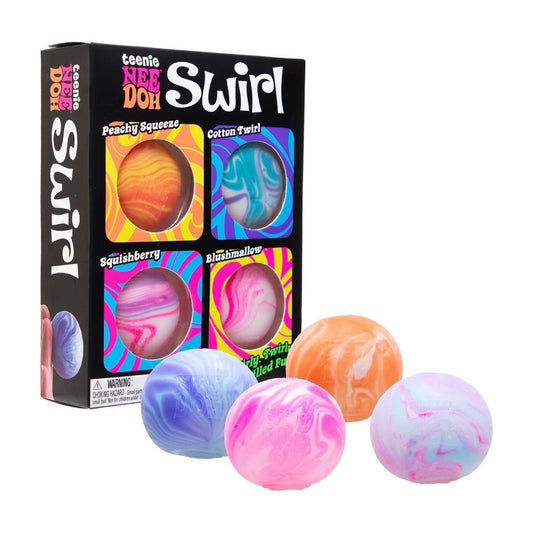 Teenie NeeDoh Swirl 4pk | Authentic - The Sensory