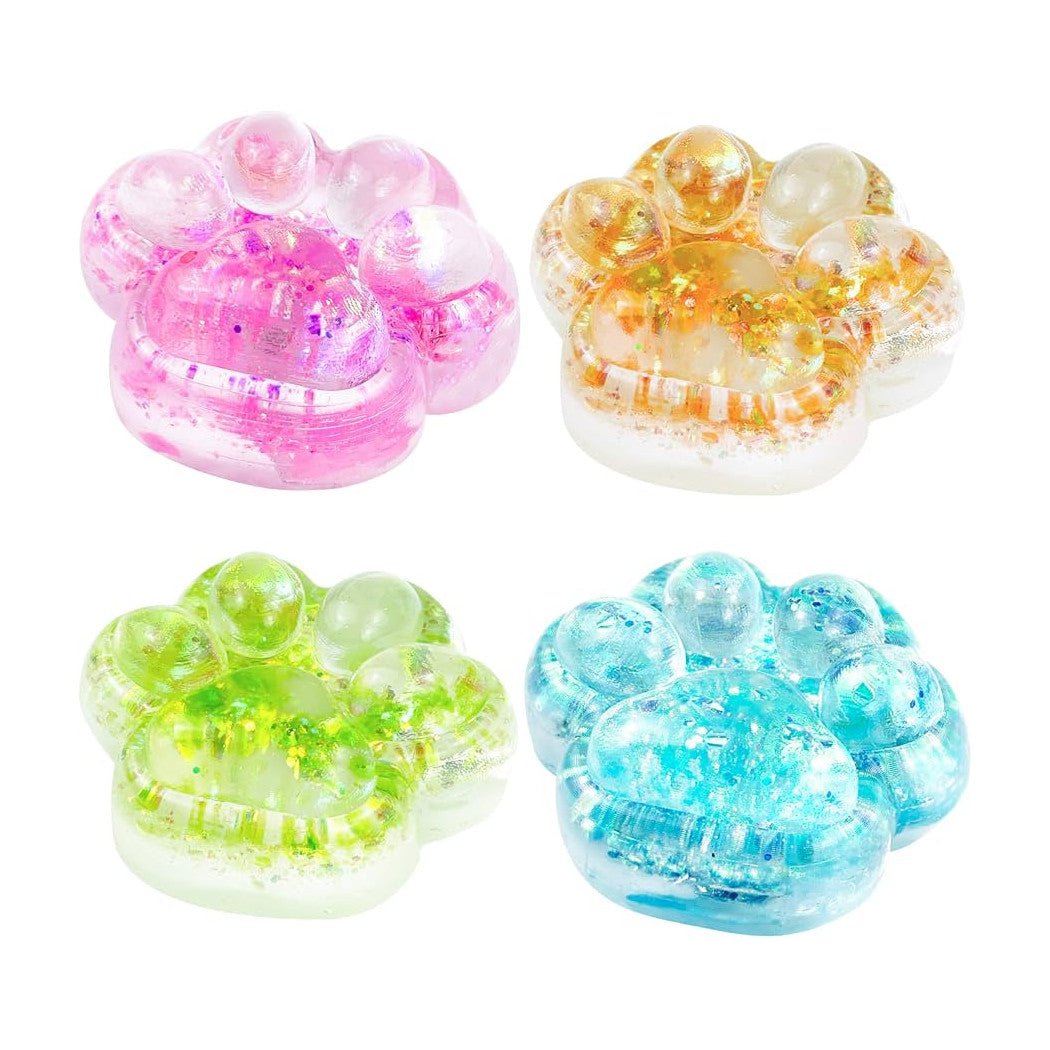 Glitter Sugar Pet Paw Squishy - The Sensory
