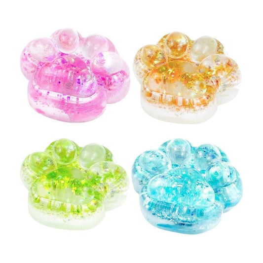 Glitter Sugar Pet Paw Squishy - The Sensory