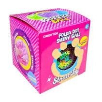 Polka Dot Shiny Ball - The Sensory
