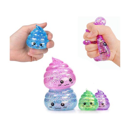 Glitter Maltose Poop Squishy - The Sensory