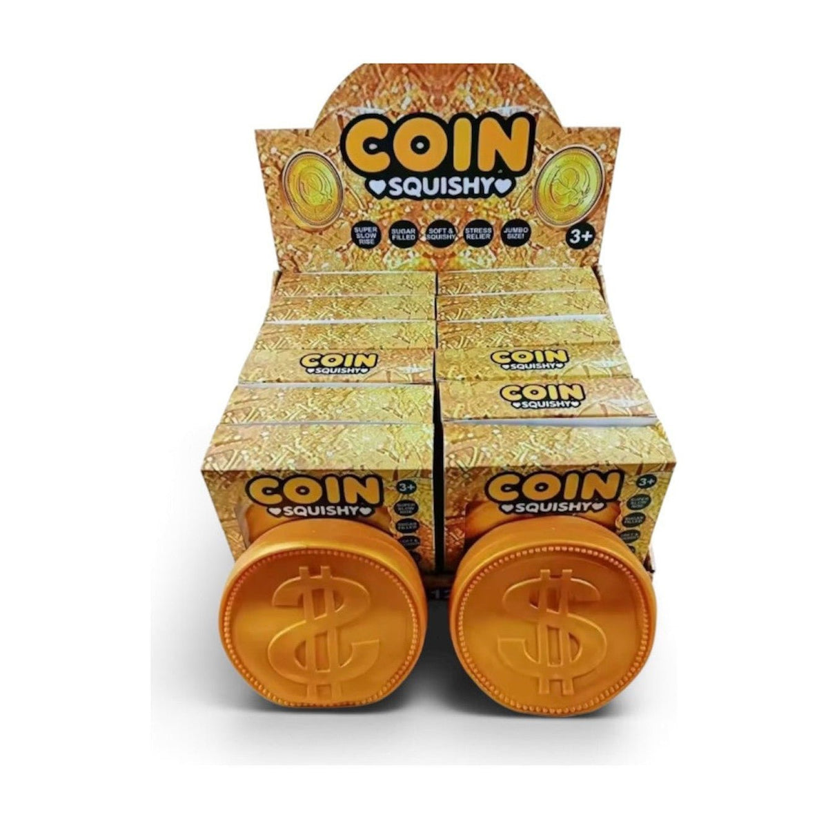 Jumbo Coin Squishy - The Sensory