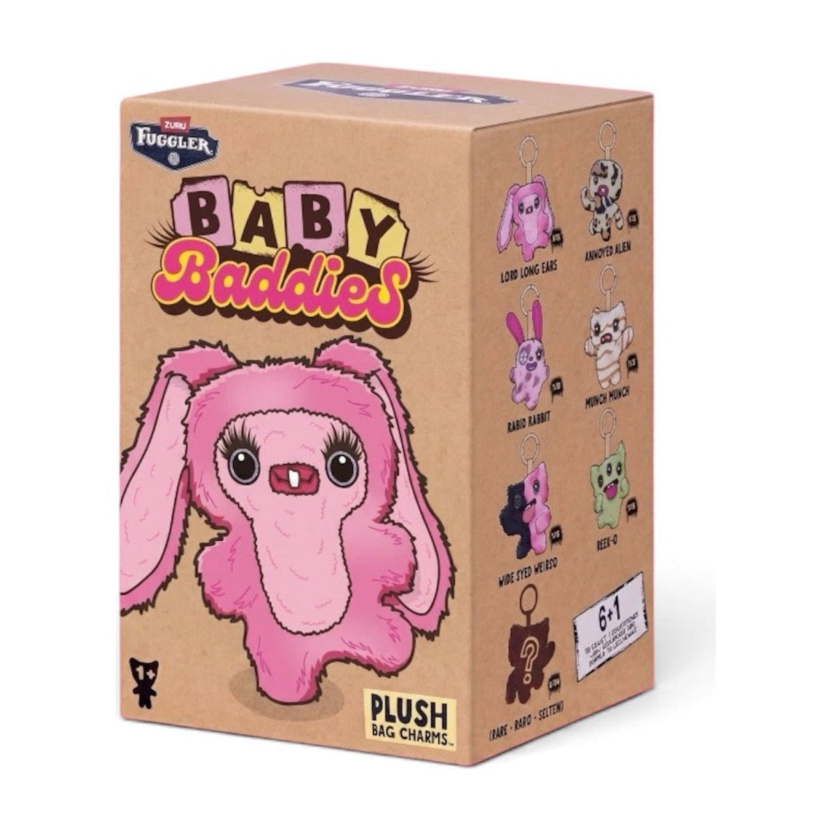Fuggler Baby Baddies Blind Box Plush Bag Charm - The Sensory