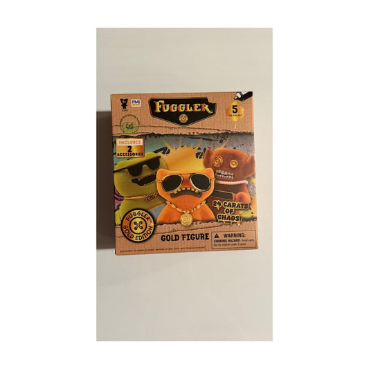 Fuggler Gold | 24k of Chaos | 4.5 Inch Figure | Blind Box - The Sensory