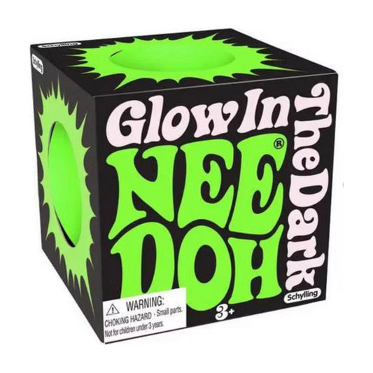 NeeDoh Glow In The Dark | Authentic - The Sensory