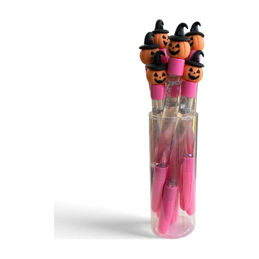 Pumpkin Glitter Pen | Halloween - The Sensory