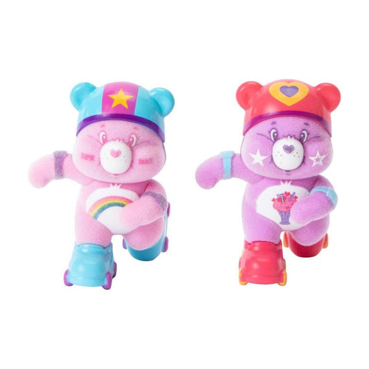 Care Bears 2pc Flocked Figures | Cheer Bear & Share Bear - The Sensory