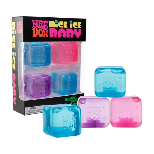 NeeDoh Nice Ice Baby 4pk | Authentic - The Sensory