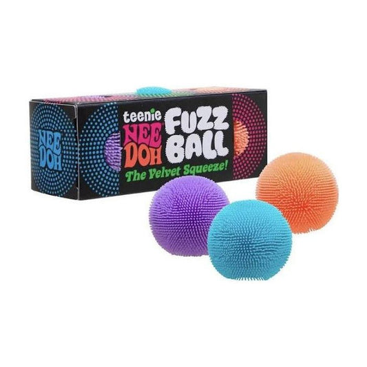 Teenie Fuzz Balls 3pk | NeeDoh | Authentic - The Sensory