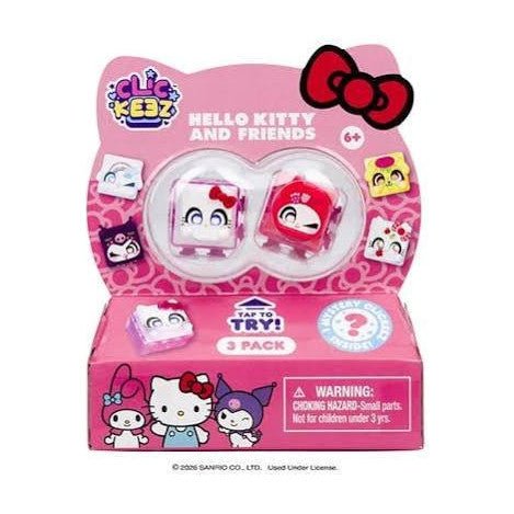 Clic Keez Hello Kitty 3 Pack - The Sensory
